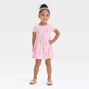 Toddler Girls' Short Sleeve Dress - Cat & Jack - size 18M
